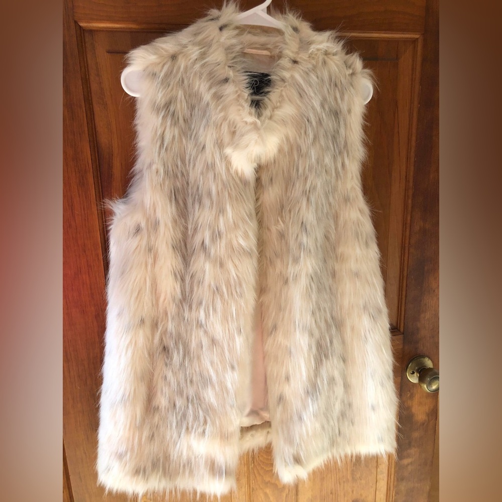 Rachel Zoe Faux Fur Vest